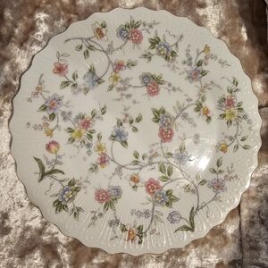 Andrea by Sadek Corona Dinner/Salad Plate 9" 2 Vintage (2 Available)